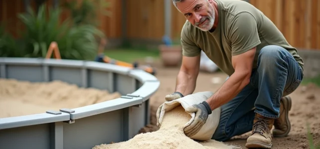 Comment bien choisir le sable à mettre sous sa piscine : astuces et recommandations